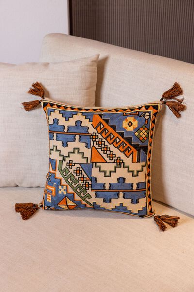 Cotton | Embroidered | Cushion Cover | GBP 3.60