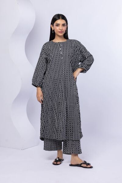 Printed | Western Ripple | 2 Piece Co-ord Set | GBP 12.50