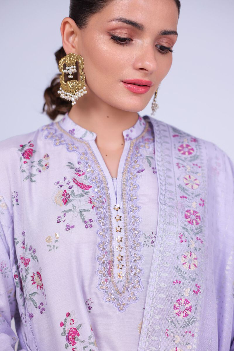 Embroidered | Raw Silk | Kurta | GBP 50.00