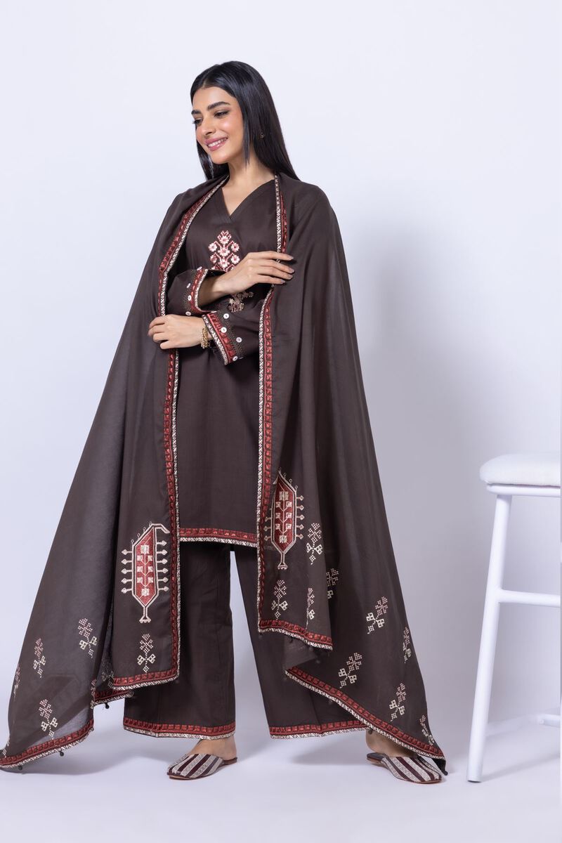 Embroidered | Slub Lawn | Dupatta | null