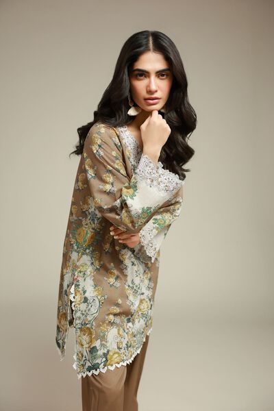 Embroidered | Cambric | Fabrics 2 Piece | GBP 25.00