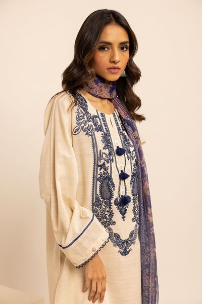 Fabrics 2 Piece | Top Dupatta
