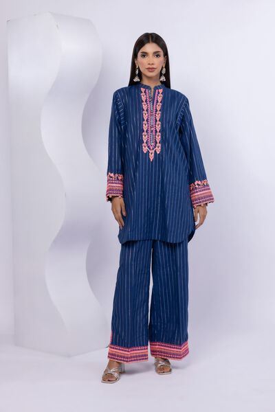 Embroidered | Lurex Stripes | Pants | GBP 7.50
