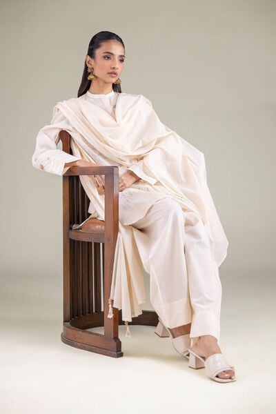 Embroidered | Cambric | Kurta | GBP 12.50