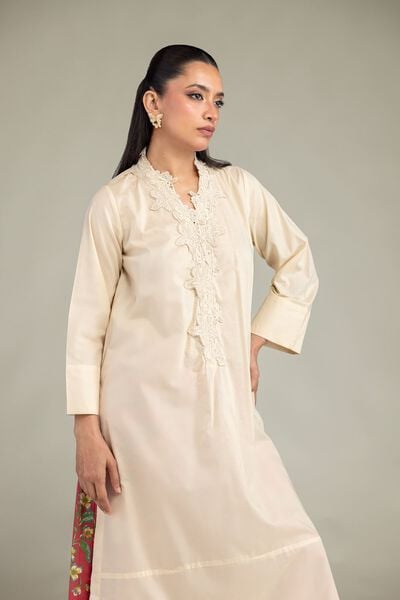 Embroidered | Cambric | Long Cambric Kurta | GBP 35.00