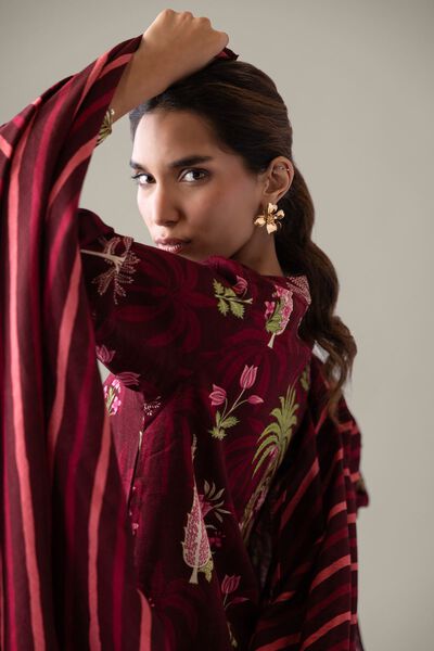 Printed | Textured Cotton | Dupatta | GBP 12.00