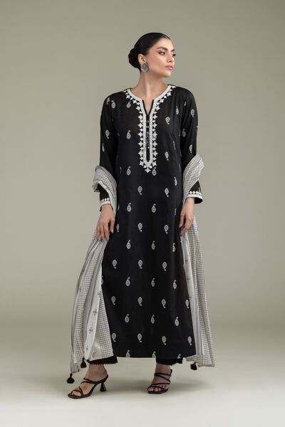 Embroidered | Lawn | Longline Lawn Kurta | GBP 30.00