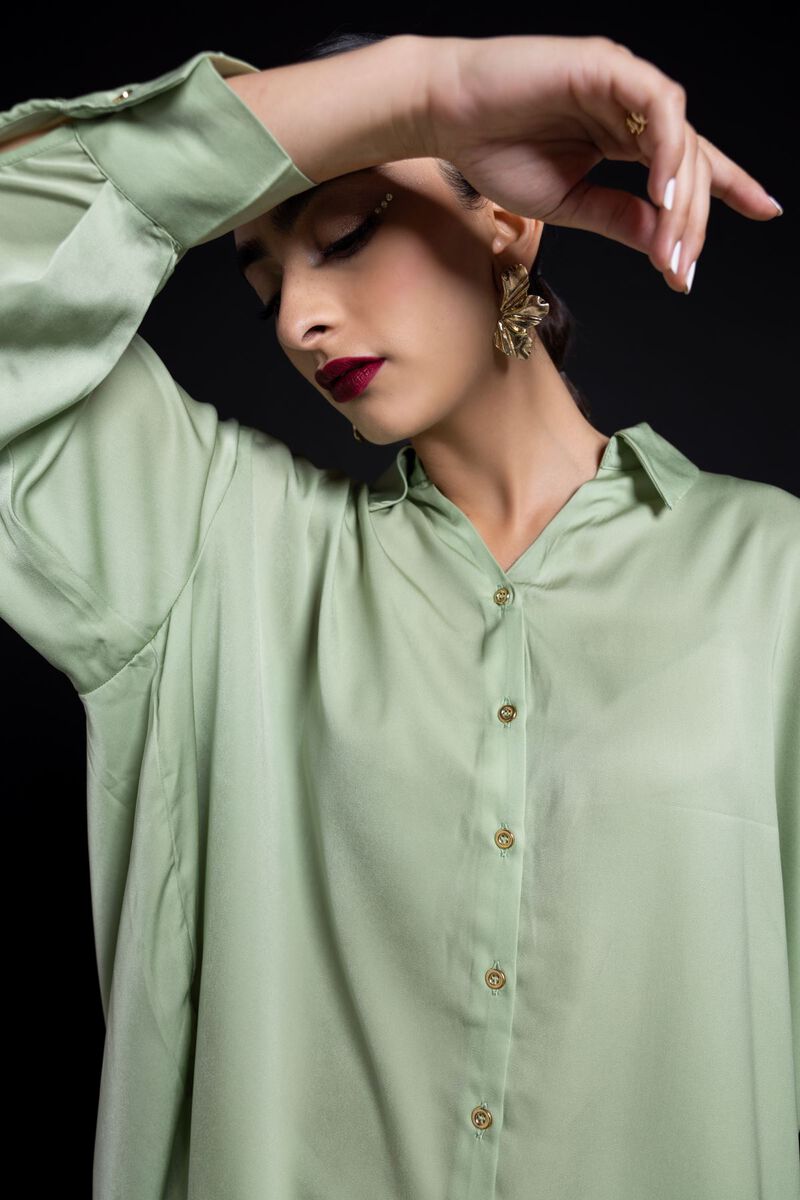 Shirt, GREEN, hi-res image number null
