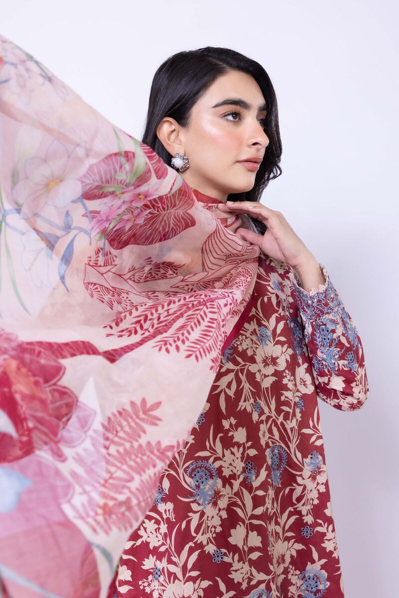 Printed | Chiffon | Dupatta | GBP 3.60