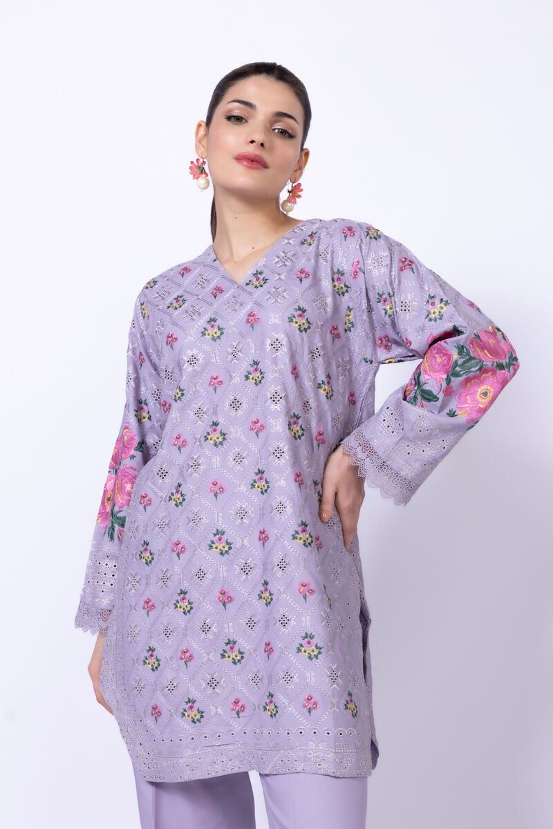 Embroidered | Viscose Oak Silk | Kurta | GBP 80.00