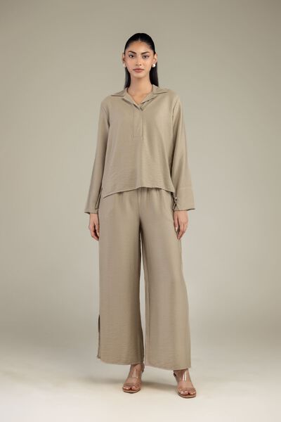 Dyed | Crepe | Trousers | GBP 25.00