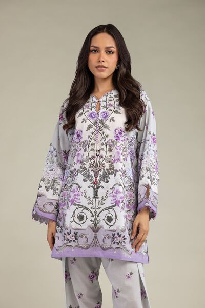 Printed | Cambric | Floral Cambric Kurta | GBP 15.00