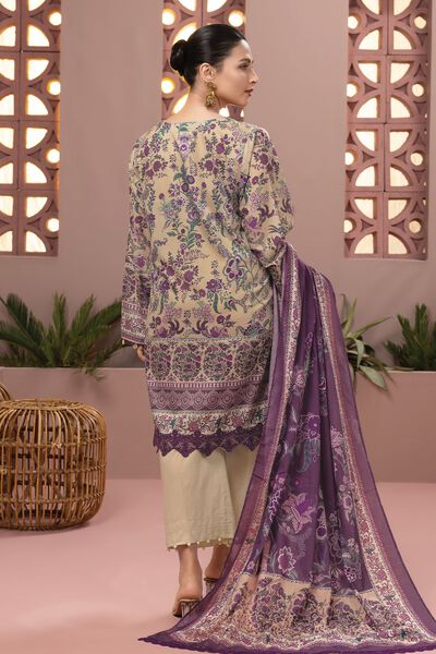 Slub Lawn | Embroidered | Fabrics 3 Piece | GBP 15.00