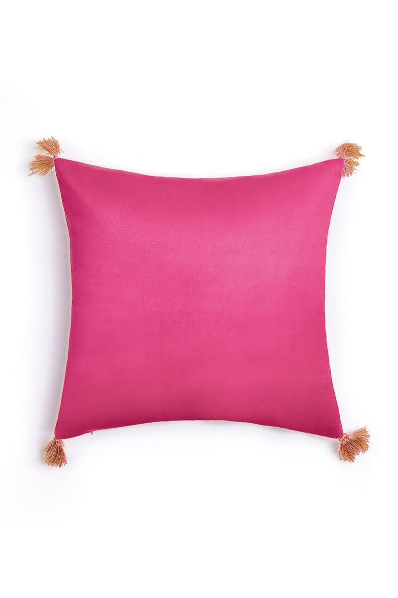 Velvet | Embroidered | Cushion Cover | null