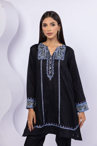 Embroidered | Leno | Kurta | GBP 30.00