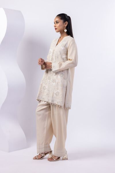 Embroidered | Thai Silk | Pants | GBP 20.00