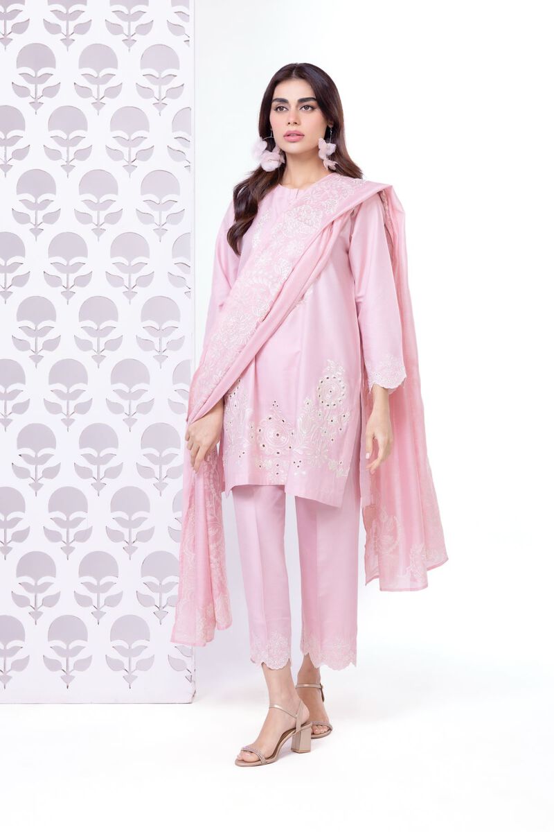 Embroidered | Cotton Net | Dupatta | GBP 9.00