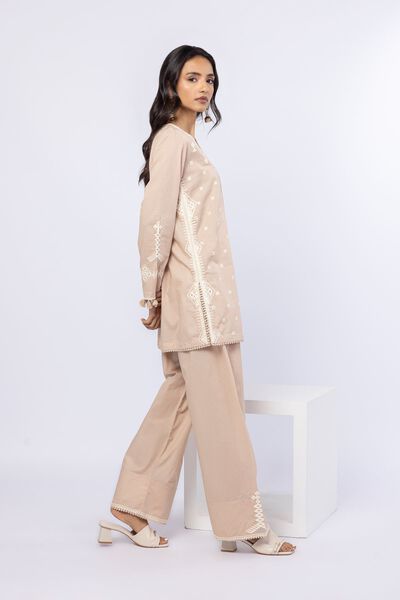 Embroidered | Cotton Dobby | Pants | GBP 17.00