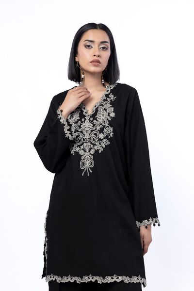 Embroidered | Heavy Textured Cotton | Tailored 2 Piece | Top and Bottom | GBP 40.00