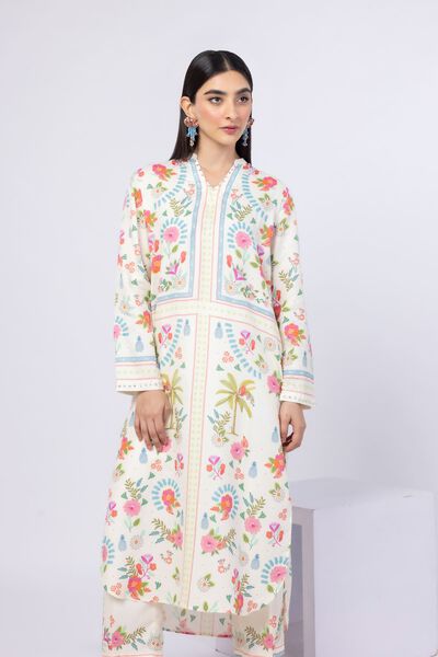 Printed | Thai Silk | Kurta | GBP 35.00
