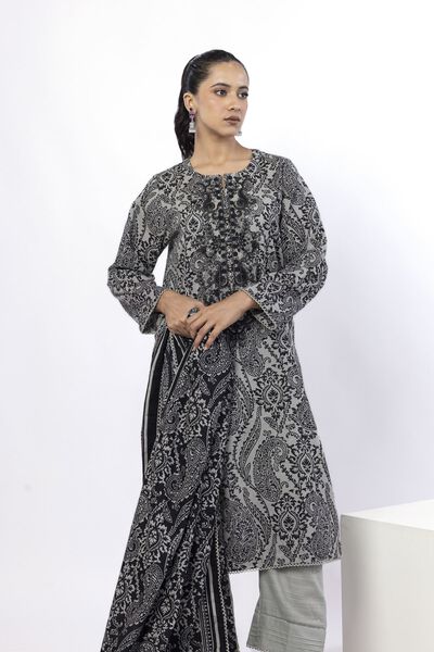 Embroidered | Light Khaddar | Tailored 3 Piece | GBP 45.00