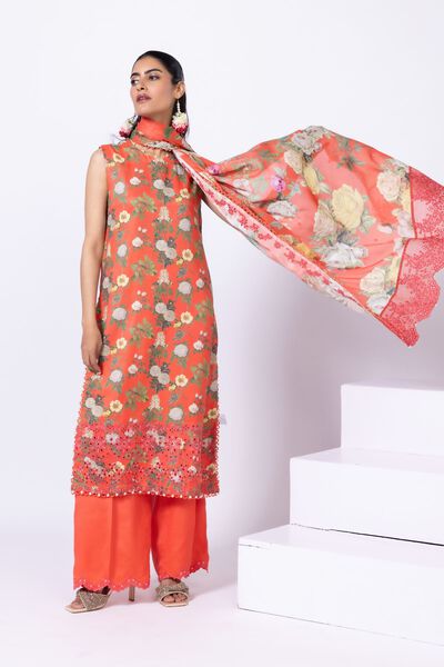 Embroidered | Thai Silk | Pants | GBP 20.00