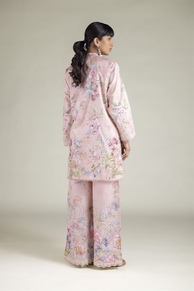 Embroidered | Satin | Fabrics 2 Piece | Top and Bottom | GBP 30.00