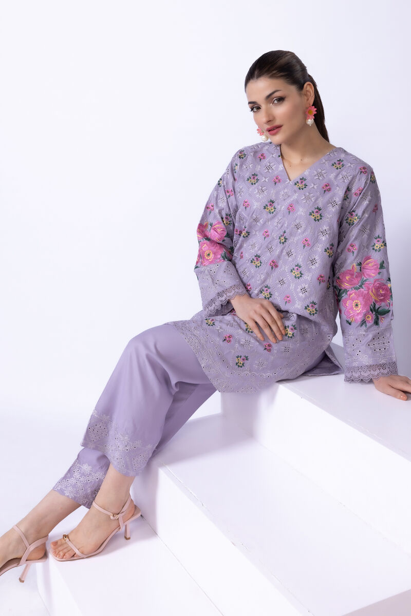 Embroidered | Viscose Oak Silk | Kurta | GBP 80.00