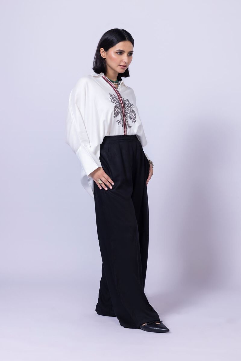 Dyed | Viscose Crepe | Trousers | GBP 6.00