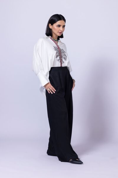 Dyed | Viscose Crepe | Trousers | GBP 6.00