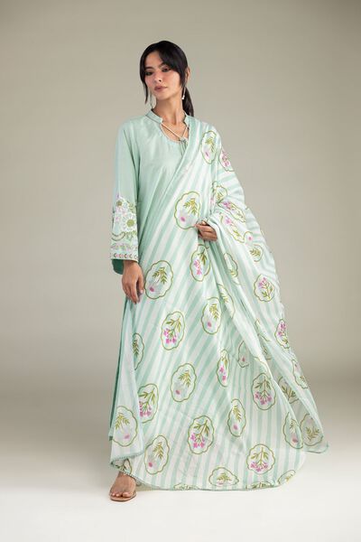 Embroidered | Lawn | Floral Lawn Dupatta | GBP 25.00