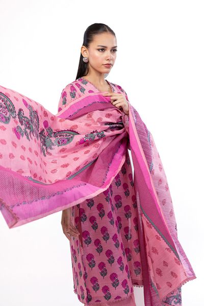 Printed | Khaddar | Tailored 3 Piece | GBP 40.00