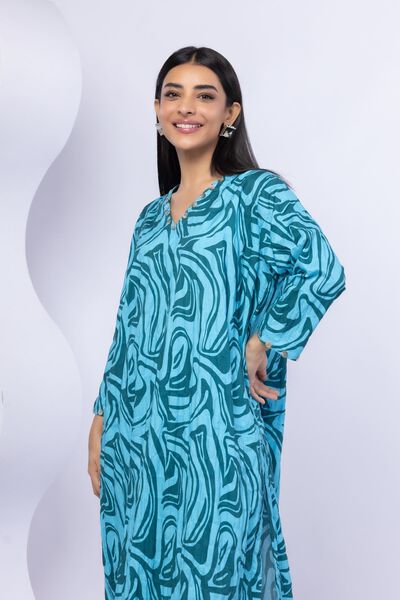 Printed | Western Ripple | 2 Piece Co-ord Set | GBP 12.50