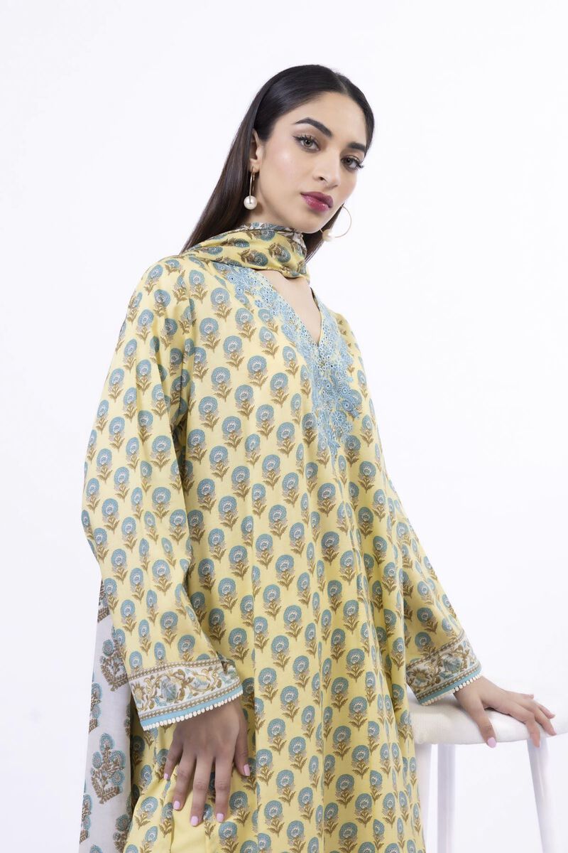 Embroidered | Lawn | Fabrics 3 Piece | null
