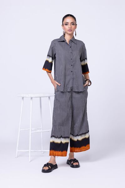 Printed | Ripple Crinkle | Trousers | GBP 4.50