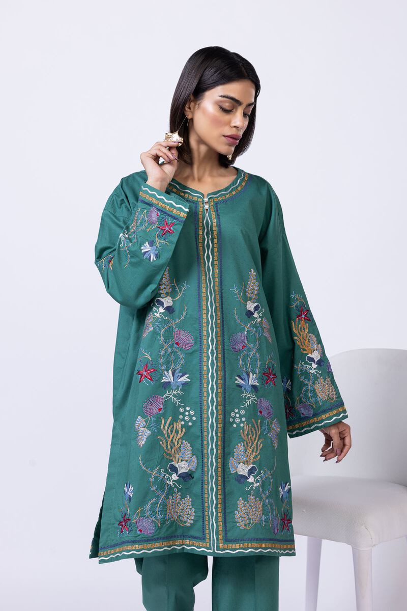 Embroidered | Cotton Dobby | Kurta | GBP 17.50