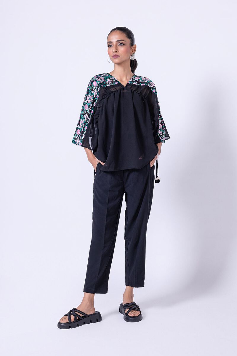 Embroidered | Georgette Chiffon | Tunic | GBP 7.50