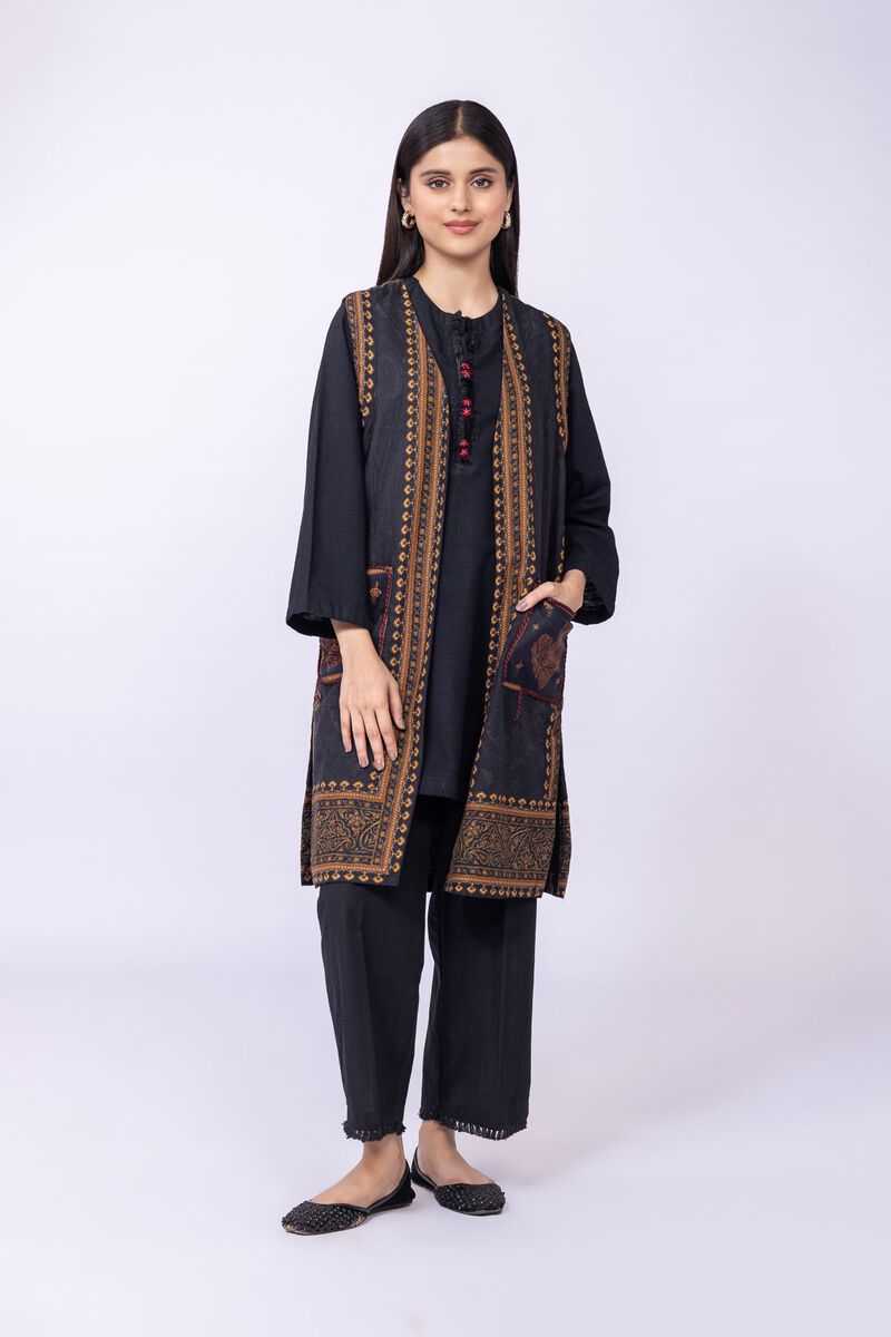 Printed | Khaddar | Jacket | null