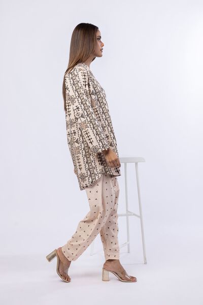 Printed | Crosshatch Poplin | Pants | GBP 12.00
