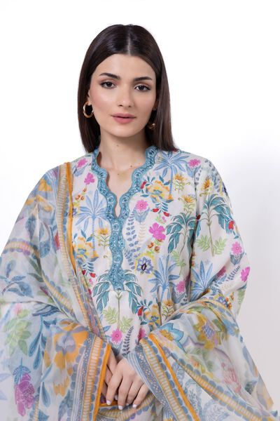 Embroidered | Lawn | Fabrics 3 Piece | GBP 20.00