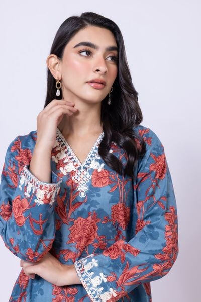 Embroidered | Heavy Textured Cotton | Kurta | GBP 20.00
