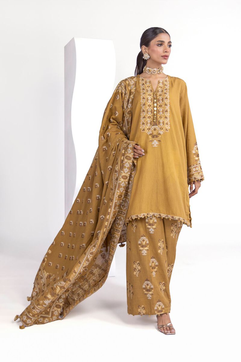 Dyed | Jacquard | Fabrics 3 Piece | GBP 25.00