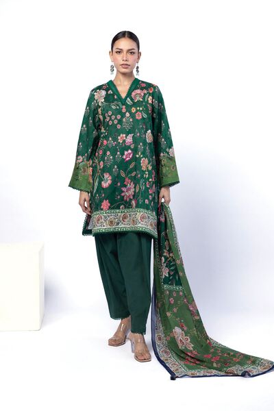 Printed | Broshia | Fabrics 3 Piece | GBP 21.00