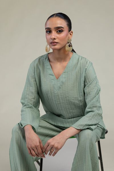 Dyed | Blended Crinkle | Solid Crinkle Shirt | GBP 35.00