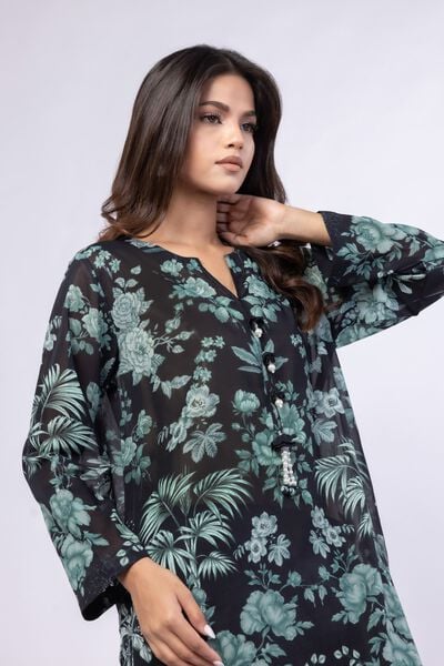 Printed | Swiss Voile | Kurta | GBP 40.00