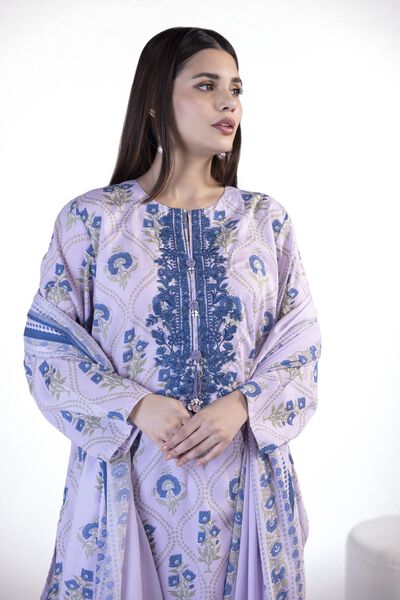 Embroidered | Lawn | Fabrics 3 Piece | GBP 17.50