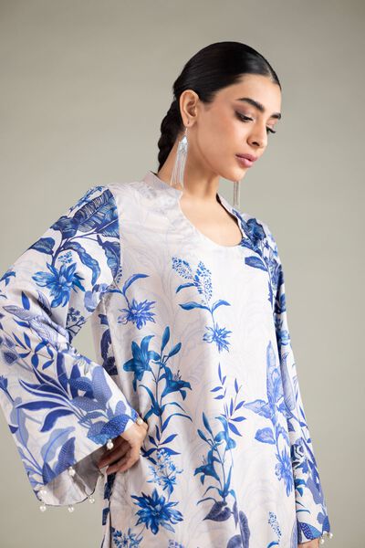Printed | Polyester Silk | Kurta | GBP 20.00