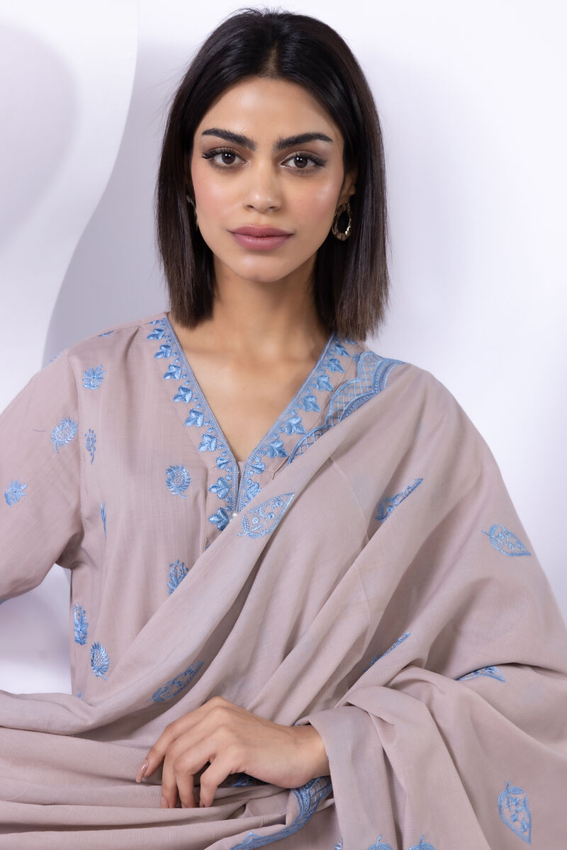 Embroidered | Slub lawn | Dupatta | null