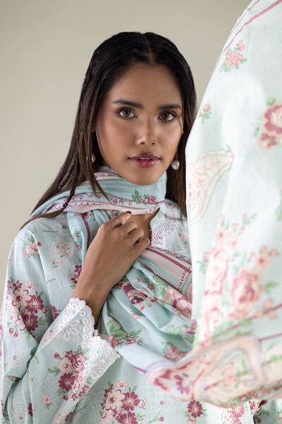 Embroidered | Textured Lawn | Dupatta | GBP 15.00