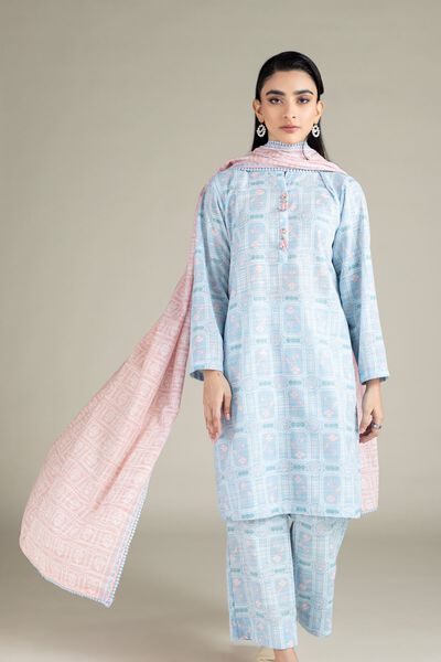 Printed | Textured Cotton | Kurta | GBP 20.00